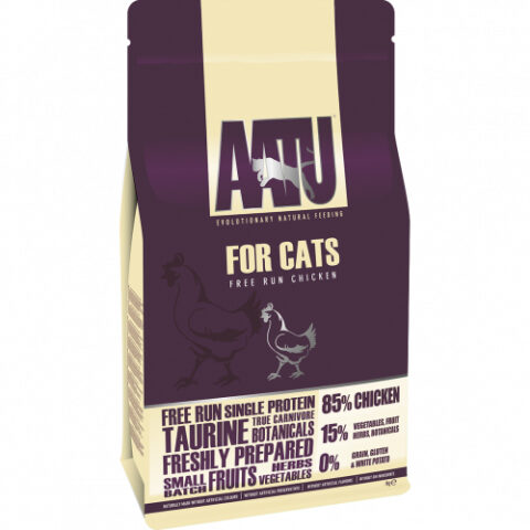 AATU – מזון לחתולים – תרנגולי חופש